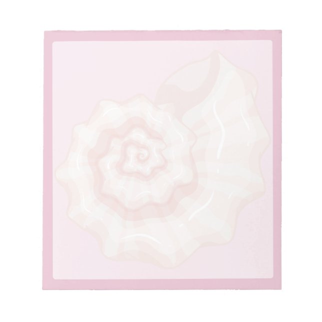Bloc De Notas Concha rosa 1 (Frente)