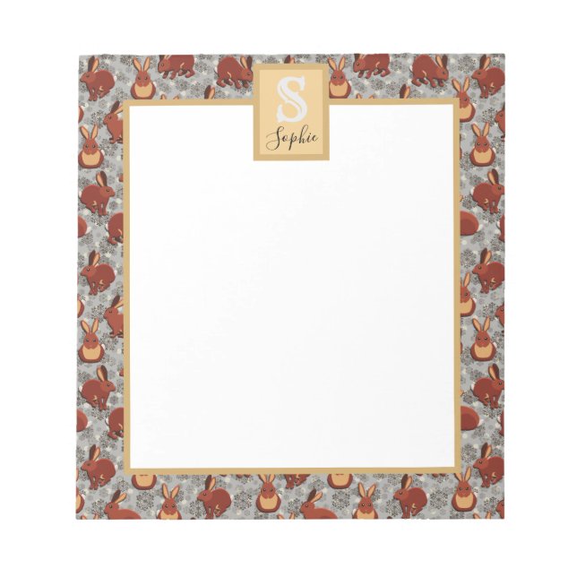 Bloc De Notas Conejito (Frente)