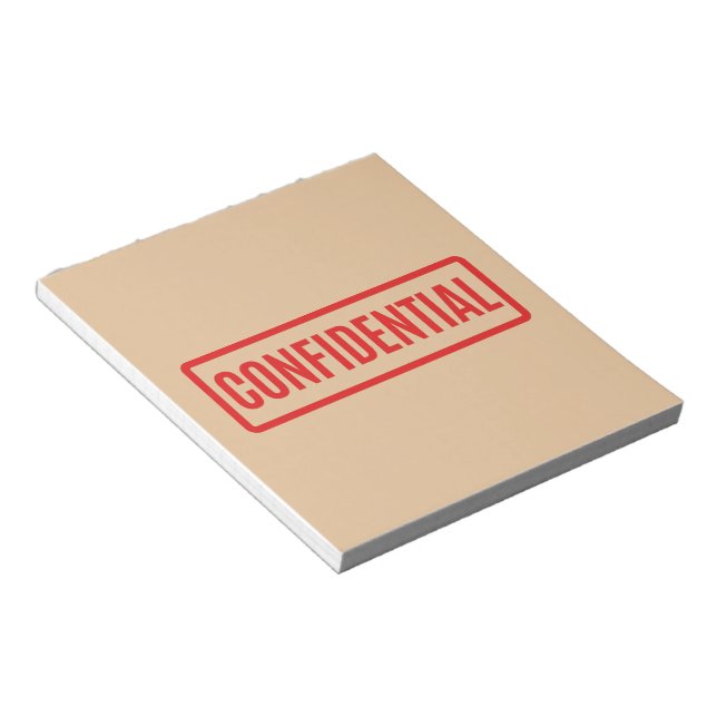 Bloc De Notas Confidencial (Lado Derecho)