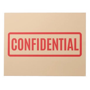 Bloc De Notas Confidencial