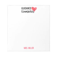 Consejero de Orientación Escolar Corazón Rojo Pers