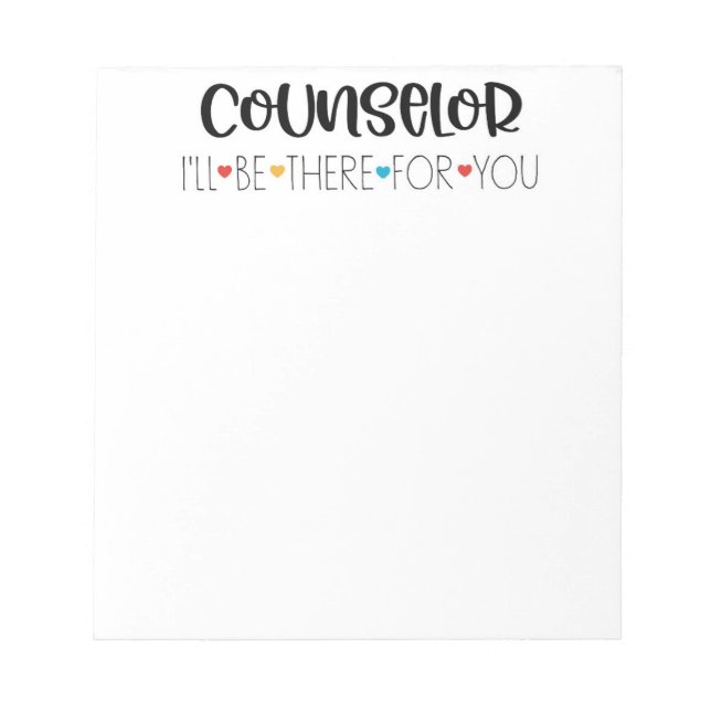Bloc De Notas Consejero Notepad Gift (Frente)
