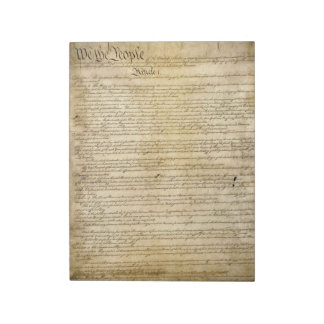 Bloc De Notas Constitución de Estados Unidos de Vintage
