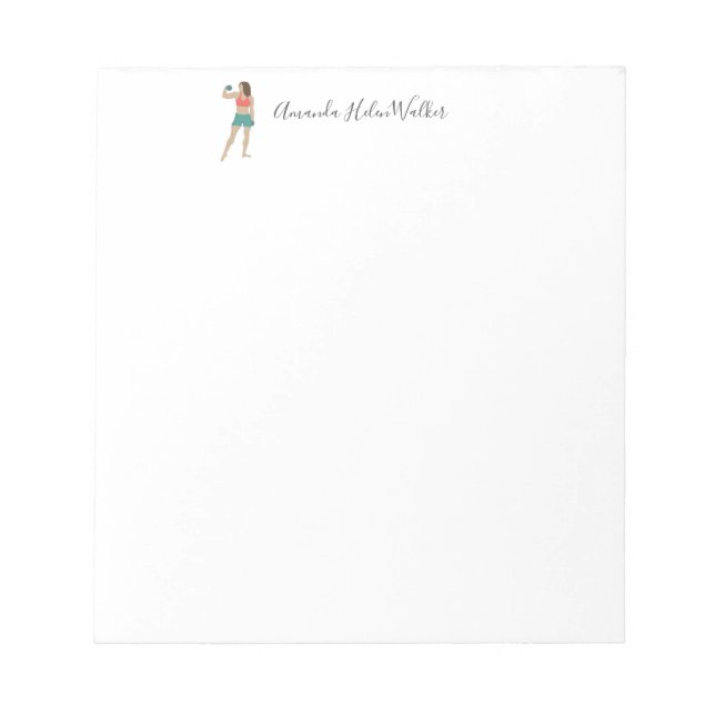 Bloc De Notas Construcción de cuerpos (Frente)