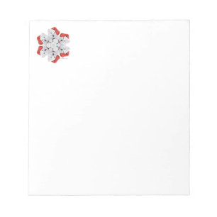 Bloc De Notas Copo de nieve occidental