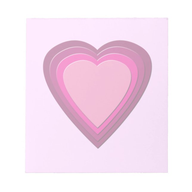 Bloc De Notas Corazón 5 (Frente)