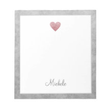 Corazón de papel de aluminio de oro rosa elegante 