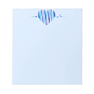 Bloc De Notas corazón electro