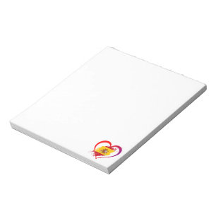 Bloc De Notas Corazón español