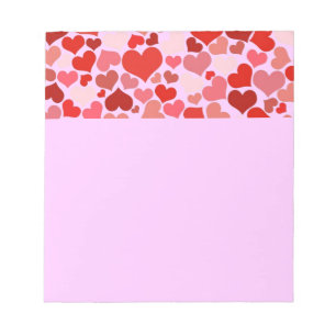 Bloc De Notas Corazones