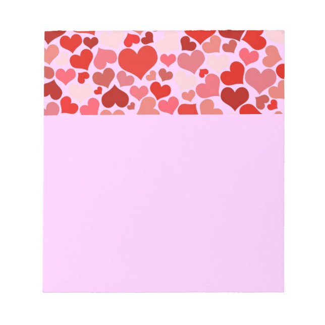 Bloc De Notas Corazones (Frente)
