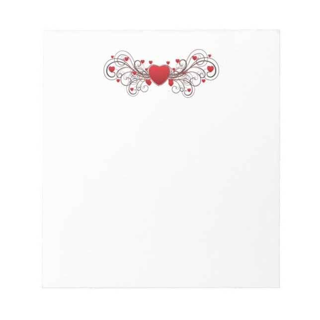 Bloc De Notas Corazones (Frente)