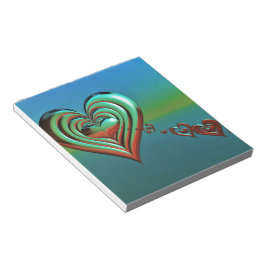 Bloc De Notas Corazones altas del cielo