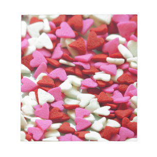 Bloc De Notas Corazones de San Valentín