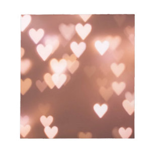 BLOC DE NOTAS CORAZONES DIARIOS DE PINK VALENTINE