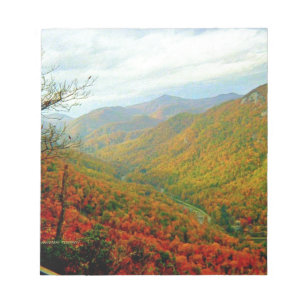 Bloc De Notas Cordillera de Blue Ridge de Carolina del Norte