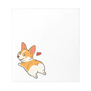 Bloc De Notas Corgi Butts