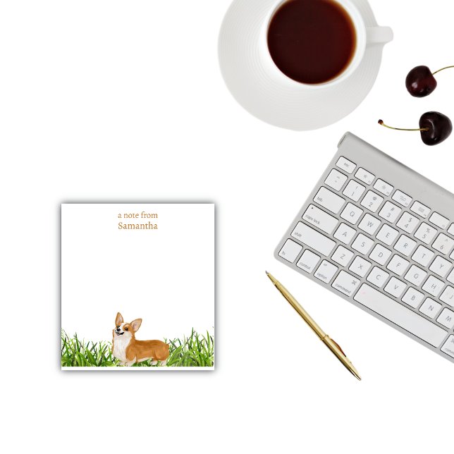 Bloc De Notas Corgi Lindo Personalizado (Subido por el creador)