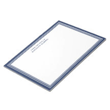 Correspondencia Personalizada Borde Azul Marítimo