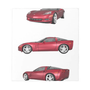 Bloc De Notas Corvette: Acabado Manzana Caramelo