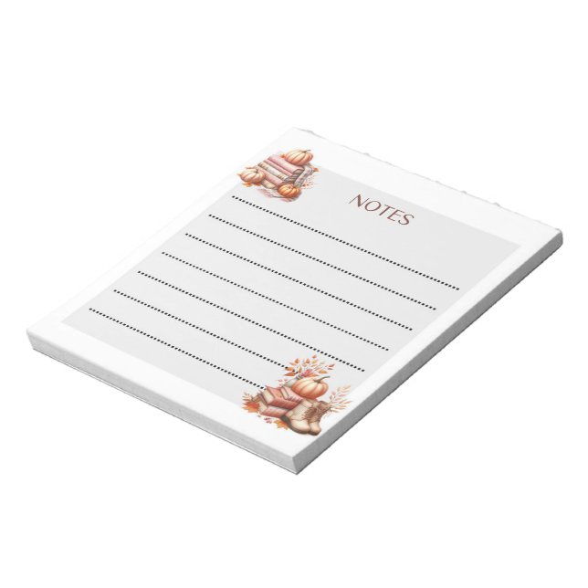 Bloc De Notas Cosy Scribbles Autumn (Lado Izquierdo)