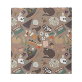 Bloc De Notas Cottagecore de Halloween