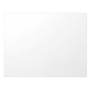 Bloc De Notas Crea tu propio blanco personalizado 