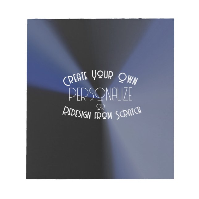 Bloc De Notas Crea tu Propio Personalizado (Frente)