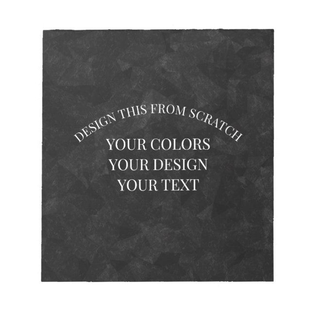 Bloc De Notas Crear el propio (Frente)