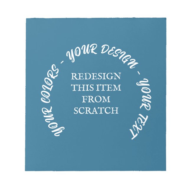 Bloc De Notas Crear el propio (Frente)