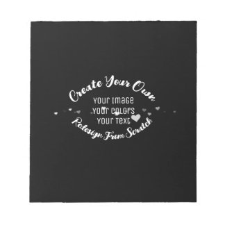 Bloc De Notas Crear su propia imagen Personalizado