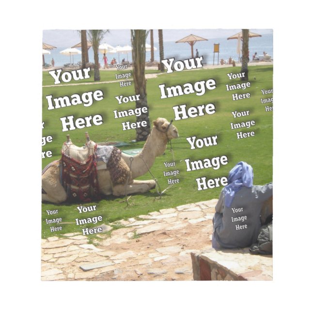 Bloc De Notas Crear su propia plantilla de imagen asombrosa (Frente)