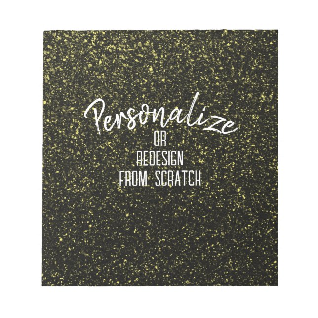 Bloc De Notas Crear su propio Personalizado personalizado (Frente)