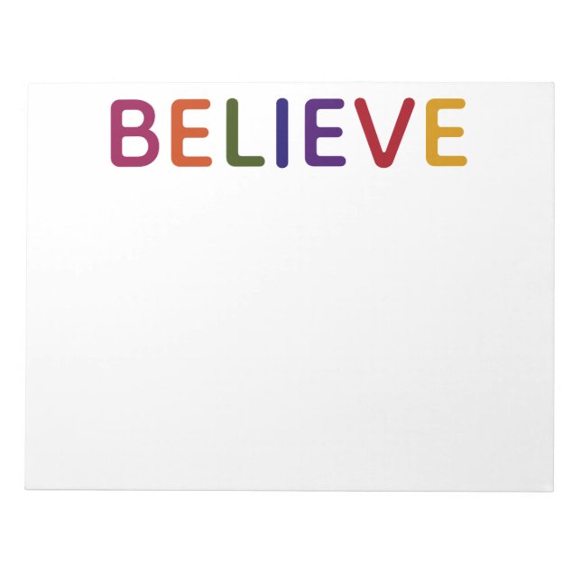 Bloc De Notas Cree Multicolor (Frente)