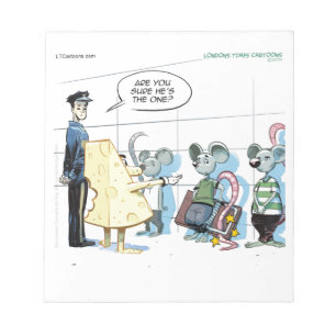 Bloc De Notas Crímenes de ratón por Rick London Funny