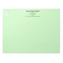 Bloc De Notas Críquet