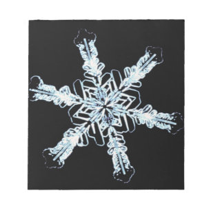Bloc De Notas cristal de nieve estelar