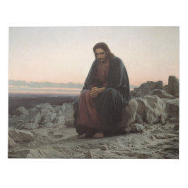 Bloc De Notas Cristo en el salvaje (por Ivan Kramskoi)