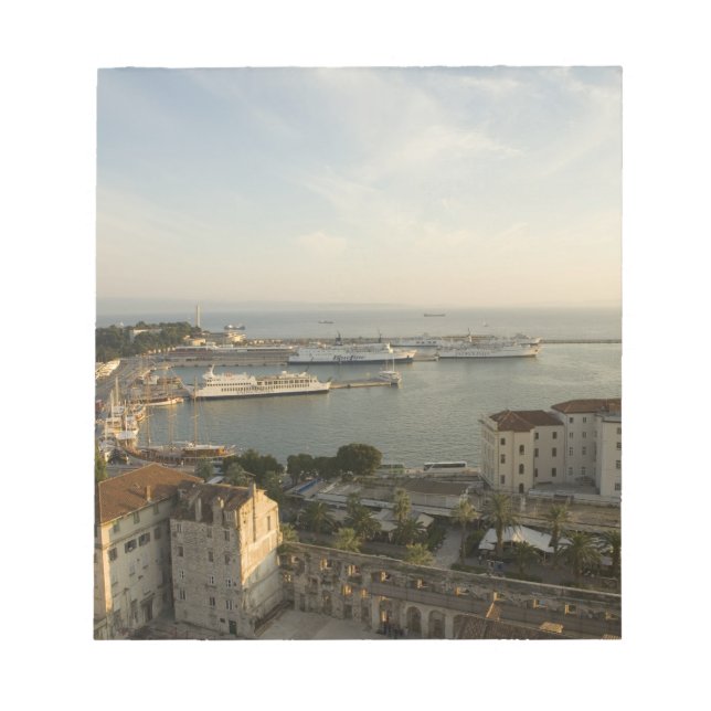 Bloc De Notas Croacia, Dalmacia, Split. Vista de Riva (Frente)