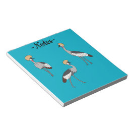 Bloc De Notas Crowned Cranes