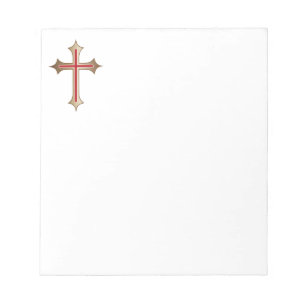 Bloc De Notas Cruz cristiana