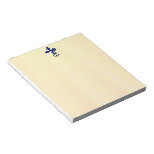 Bloc De Notas Cruz de Pascua con Bluebells
