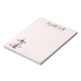 Bloc De Notas Cruz de Pascua Radiante con Acentos Florales