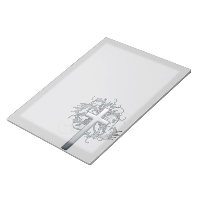 Bloc De Notas Cruz floral (Lado Derecho)