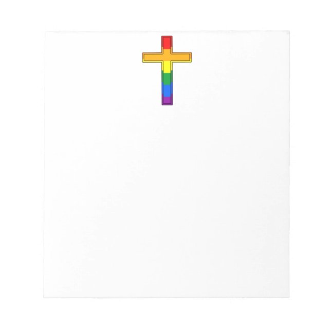 Bloc De Notas Cruz Gay (Frente)