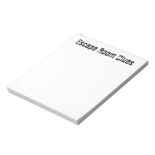 Bloc De Notas "Cuaderno de notas del sitio del escape"