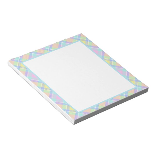 Bloc De Notas Cuadros pastel (Lado Derecho)