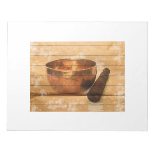 Bloc De Notas Cuenco tibetano, singing bowl