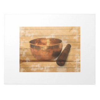 Bloc De Notas Cuenco tibetano, singing bowl