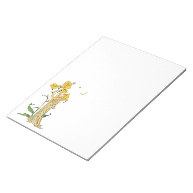 Bloc De Notas Cuento de Hadas Antiguo, Primula, Walter Crane (Lado Derecho)